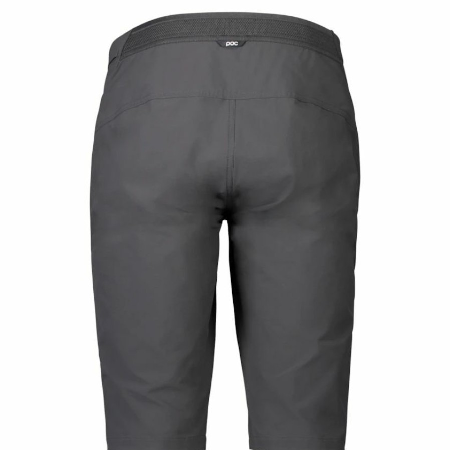 Clothing * | Poc Essential Enduro Shorts Sylvanite Grey Clearance