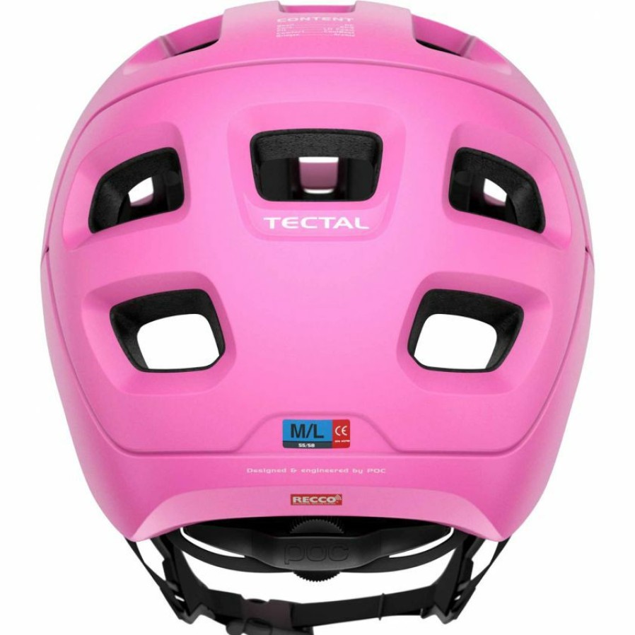 Helmets * | Poc Tectal Mtb Helmet Actinium Pink Matte Low Price