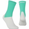 Clothing * | Poc Essential Road Socks Green/White 2022 100% Guarantee